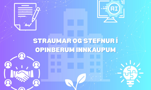 Opinber Innkaup Straumar Og Stefnur Stærri Icons