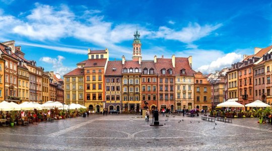 Varsjá Gamla Torgið