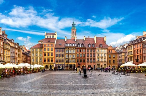 Varsjá Gamla Torgið